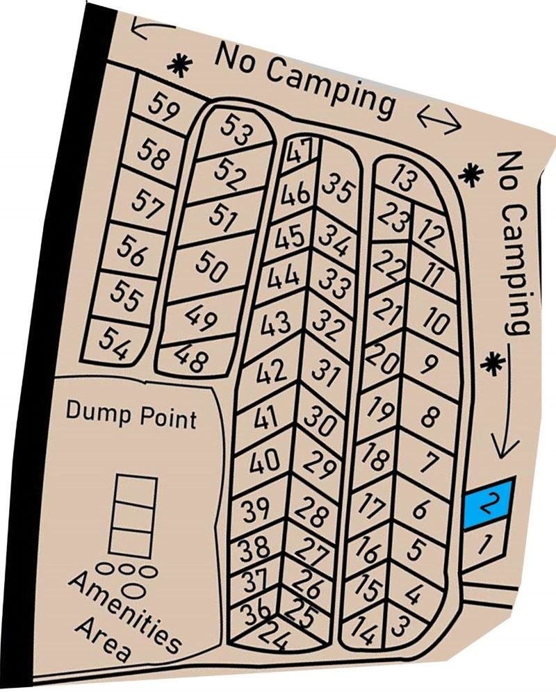 Allocated Lake Front Camp Location 2
