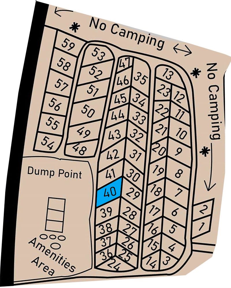 Allocated Lake Front Camp Location 40