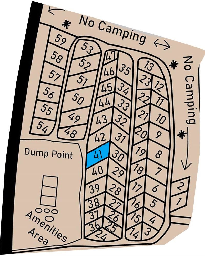 Allocated Lake Front Camp Location 41
