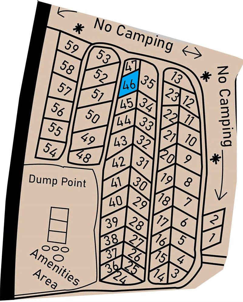 Allocated Lake Front Camp Location 46